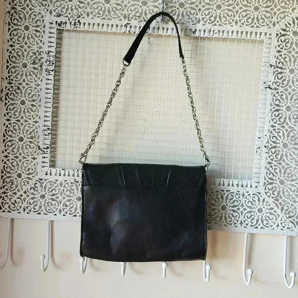 Grace Adele Genuine Leather Clutch Purse Black - Picture 5 of 16